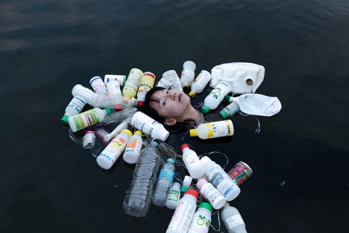 작품 '병이 병이 되고'. 한진희 제공