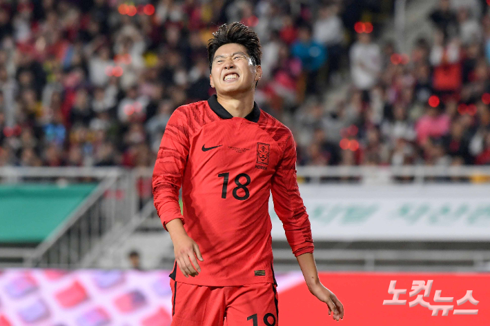 한국 축구 대표팀 이강인. 박종민 기자