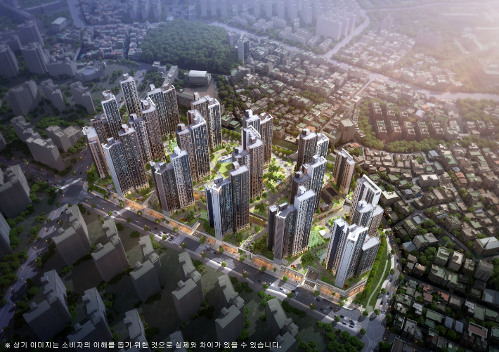 광명자이힐스테이트SKVIEW 조감도. GS건설 제공