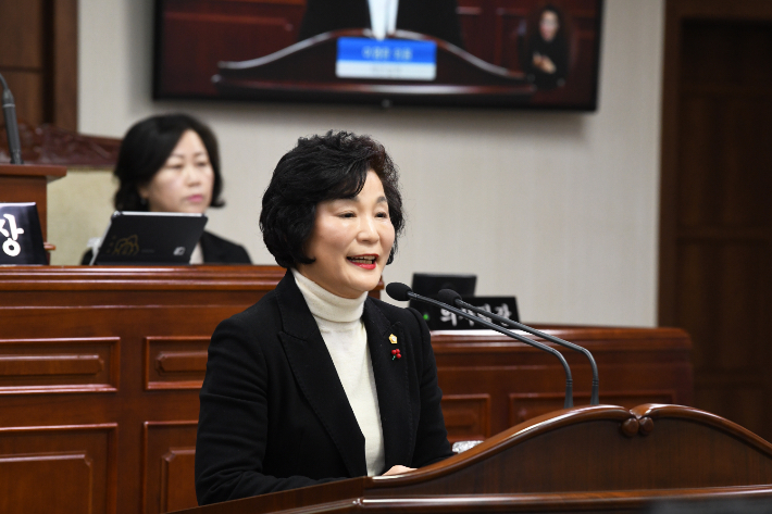 이영란 순천시의원. 순천시의회 제공 