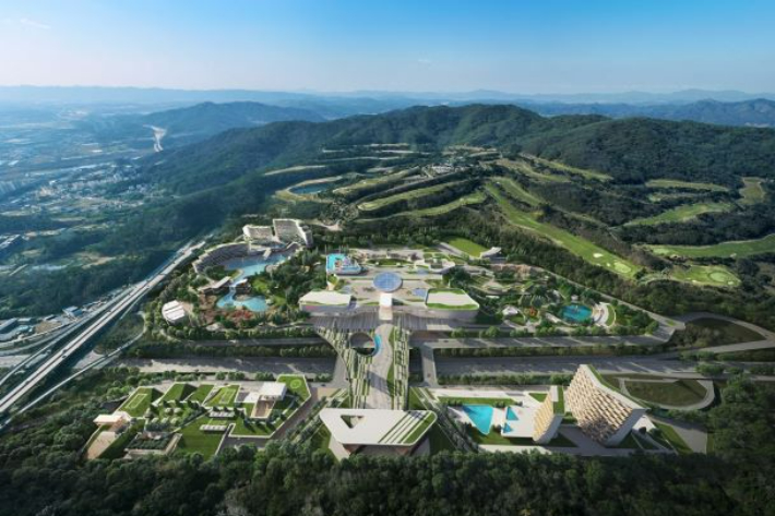 그랜드 스타필드 광주 조감도. 신세계 제공