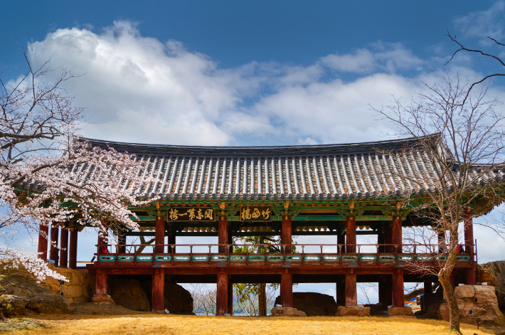 국보로 승격된 삼척 죽서루. 삼척시 제공