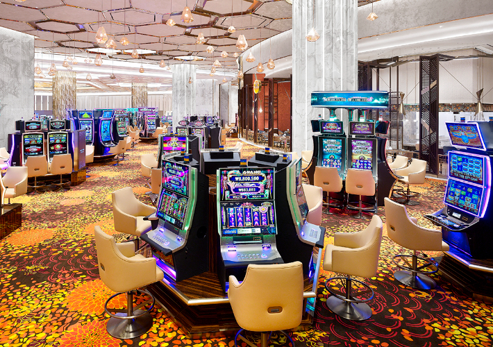 제주 드림타워 카지노 객장 내부 모습. 롯데관광개발 제공