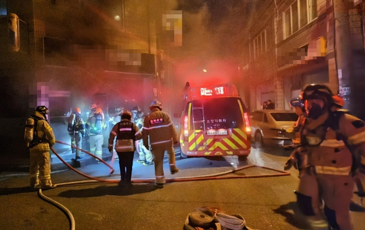 청주서부소방서 제공