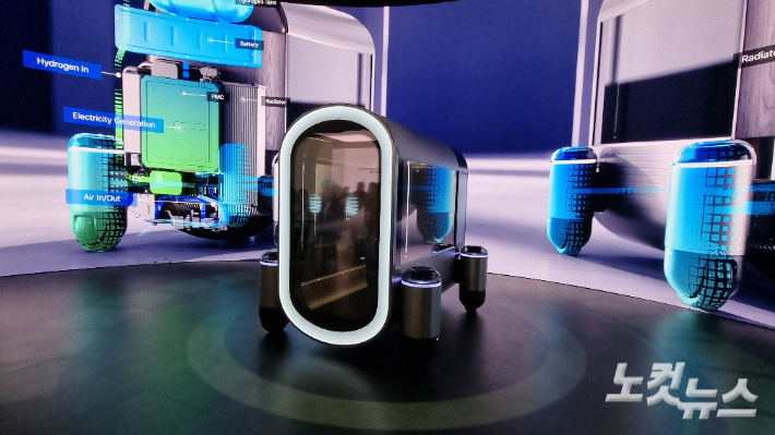 현대자동차의 퍼스널 모빌리티 다이스(DICE). 윤준호 기자