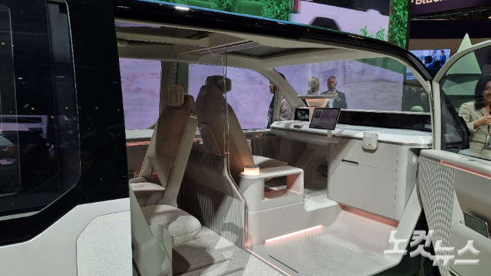 기아의 목적기반모빌리티(PBV) 콘셉트 모델인 PV5. 윤준호 기자