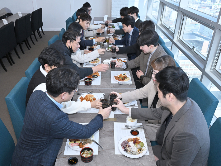 대구시청 점심 회식 모습 대구시 제공