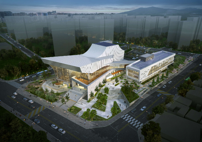 진해문화센터 조감도. 창원시 제공