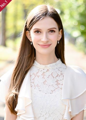 '미스 일본' 대상을 차지한 시노 카롤리나 씨. 연합뉴스