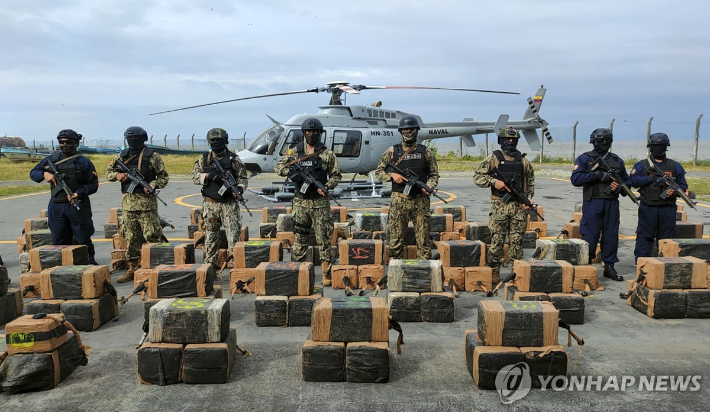 [에스메랄다스 AFP=연합뉴스. 에콰도르 군 제공. 재판매 및 DB 금지] 연합뉴스