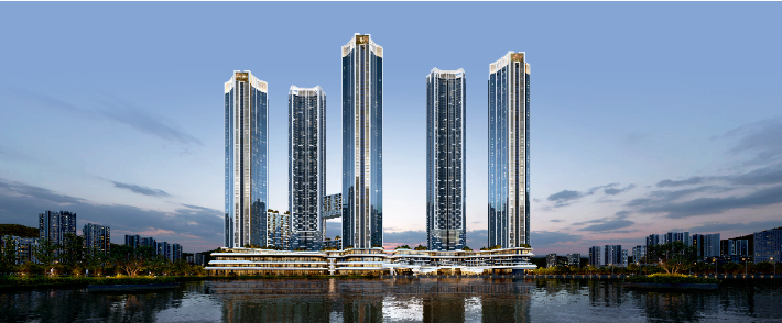 부산시민공원 주변 '촉진2-1구역' 조감도. 포스코이앤씨 제공