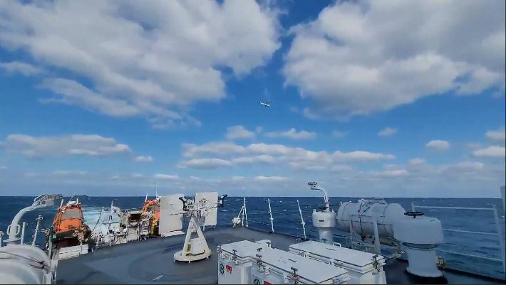 제주 서귀포시 표선면 해상서 4톤급 어선이 침몰해 선원 2명이 실종됐다. 서귀포해경 제공