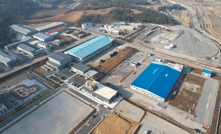 이-모빌리티 산업의 핵심거점인 영광 대마산단 전경. 전라남도 제공