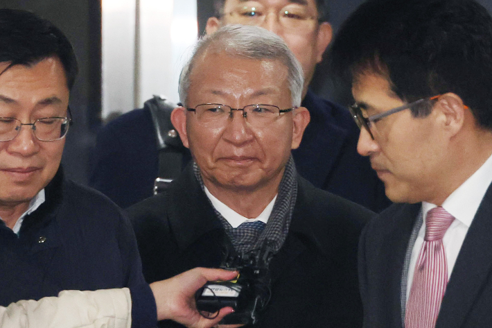 이른바 '사법농단' 재판 1심에서 무죄를 선고받은 양승태 전 대법원장. 연합뉴스 