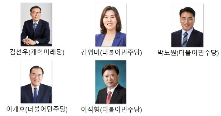 전남 담양·함평·영광·장성, 현역 4선 출마에 중견·신인 정치인 거센 도전