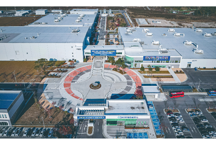 광주글로벌모터스 전경. 광주글로벌모터스 제공