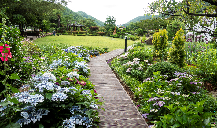 민간정원-제10호 하담정. 전라남도 제공