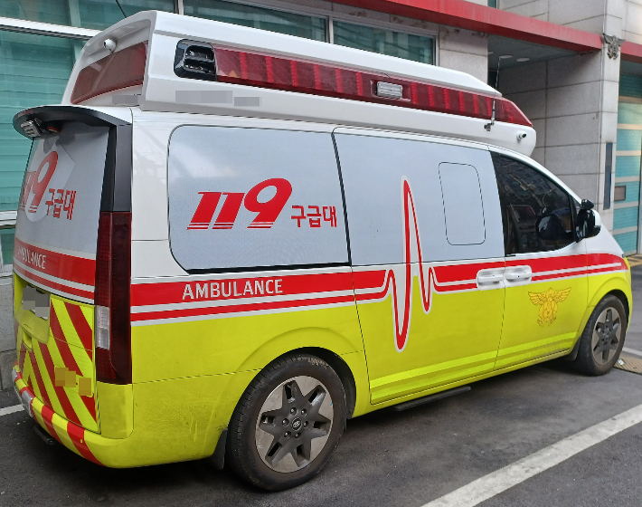 119구급대 앰블런스. 연합뉴스 