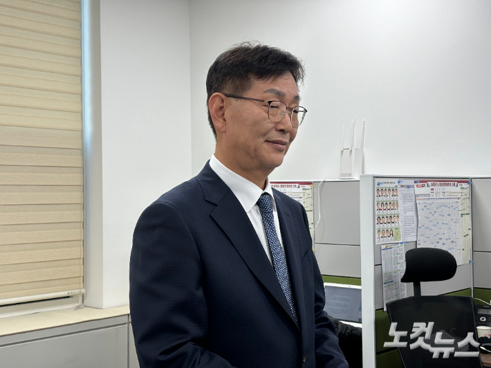 김제선 전 세종시교육감 비서실장. 김미성 기자