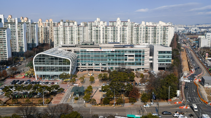 오산시청사 전경. 오산시청 제공