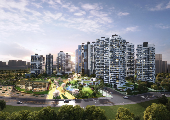 노량진1구역 조감도. 노량진 1구역 조합