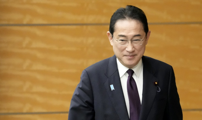 기시다 후미오 일본 총리. 연합뉴스