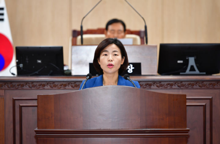 정연숙 의원.  청주시의회 제공