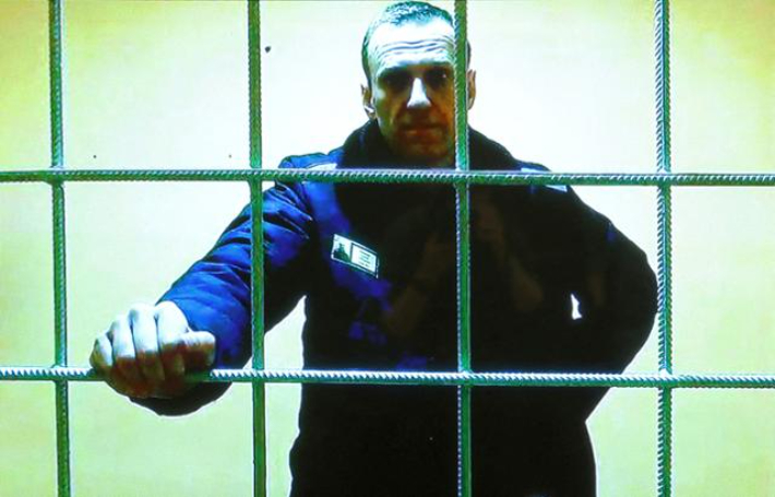 2022년 5월 교도소 수감 중 알렉세이 나발니 [연합뉴스]