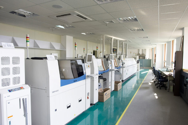 김해의생명센터 생산시설. 김해시청 제공