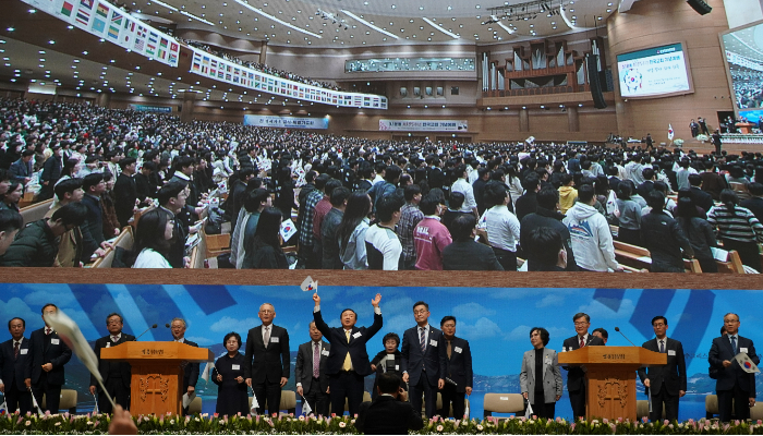 한국교회총연합이 3.1운동 제105주년 기념예배를 드렸다. 