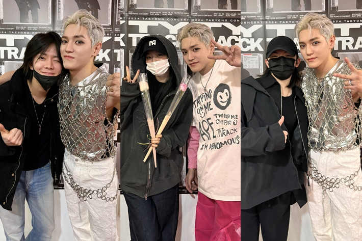 25일 열린 두 번째 날 콘서트에는 NCT 유타, 레드벨벳 슬기, 세븐틴 우지를 비롯해 많은 동료가 응원 방문했다. NCT 공식 트위터