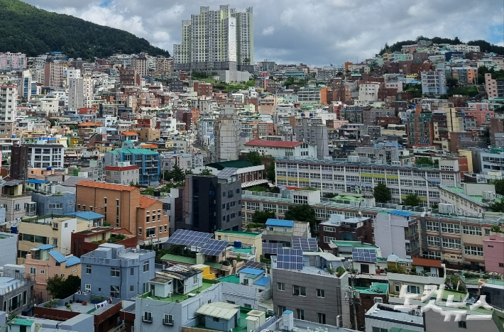 부산 원도심 전경. 김혜민 기자 