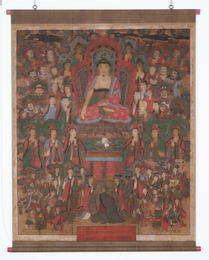 순천 송광사 영산회상도 및 팔상도 중 영산회상도. 문화재청 제공 