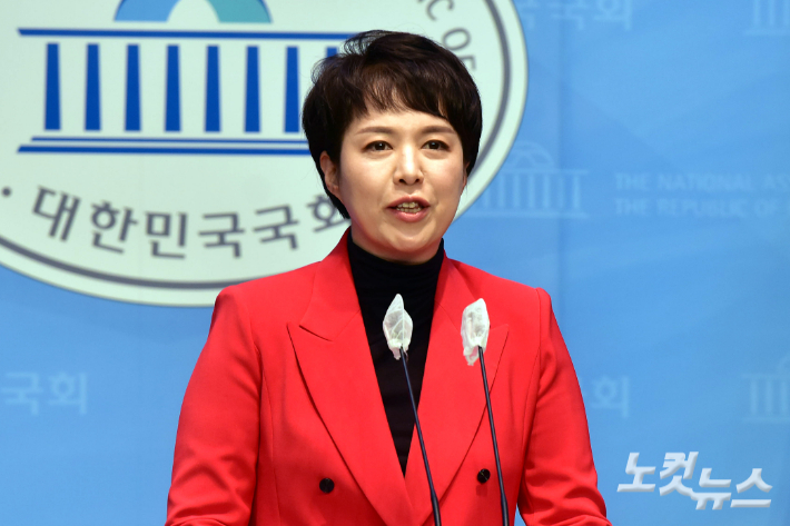 김은혜 전 대통령실 홍보수석. 윤창원 기자