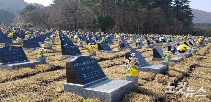 국립제주호국원. 박정섭 기자