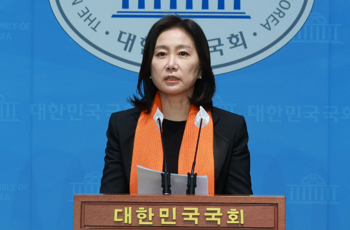 허은아 개혁신당 수석대변인. 연합뉴스