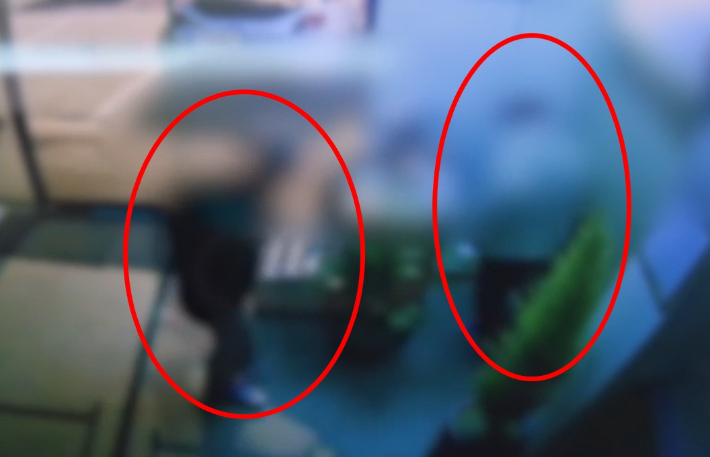 범행 모습이 담긴 CCTV영상 캡처. 제주서부경찰서 제공