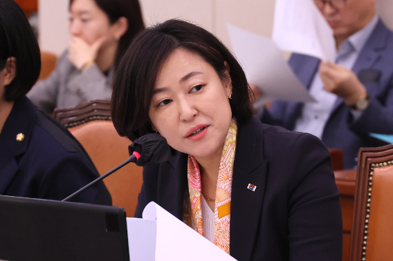 국민의힘을 탈당했던 무소속 황보승희 의원. 연합뉴스 