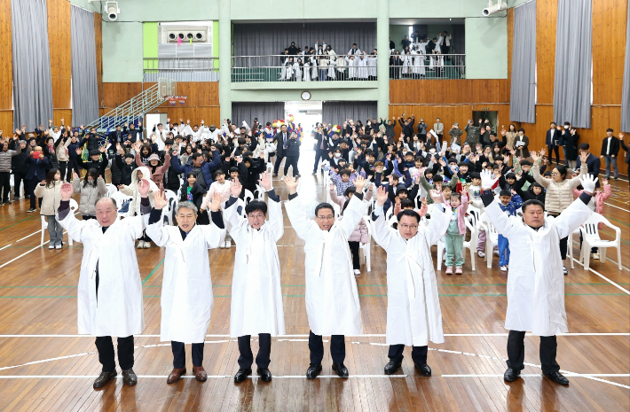 전북 임실군은 8일 오수면에서 3.10 만세운동을 재현했다. 임실군 제공