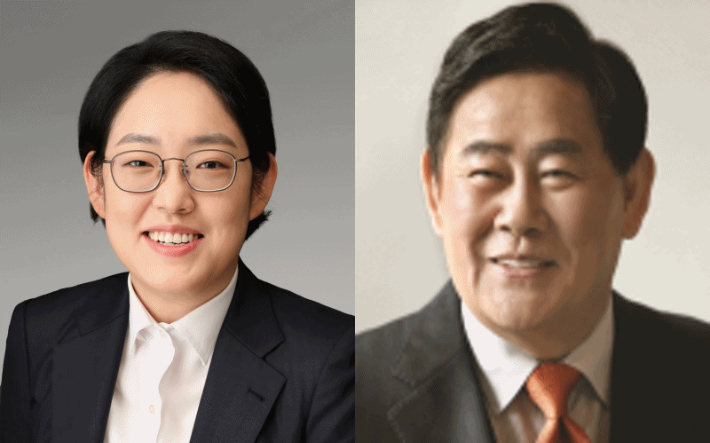 조지연 후보·윤두현 의원. 각 후보 측 제공