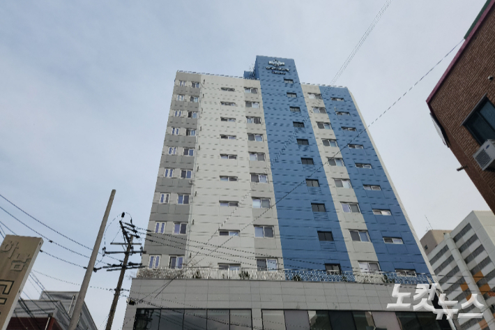 광주 광산구 위치한 한 주상복합아파트. 박성은 기자