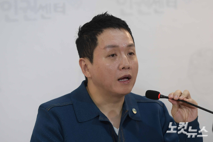 임태훈 군인권센터 소장. 박종민 기자