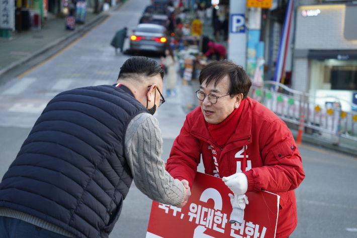 국민의힘 서병수 부산 북구갑 예비후보. 서병수 후보 캠프 제공