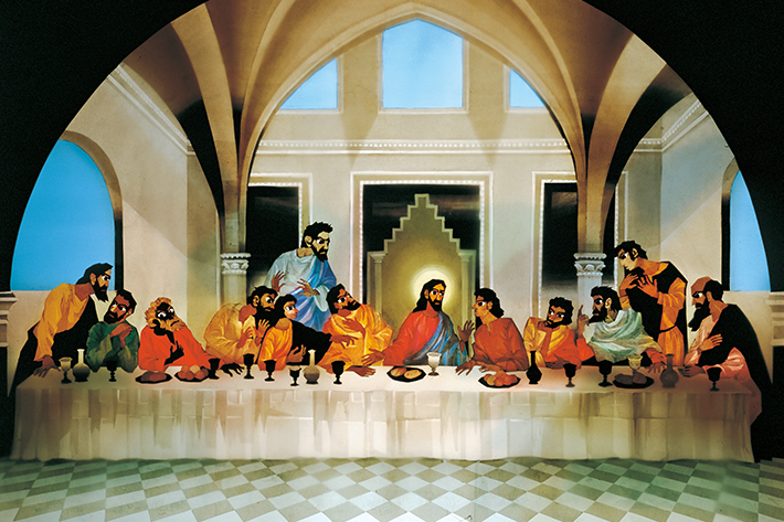 127-[聖書画]最後の晩餐_성서(예수)_최후의-만찬. 케이아트커뮤니케이션 제공