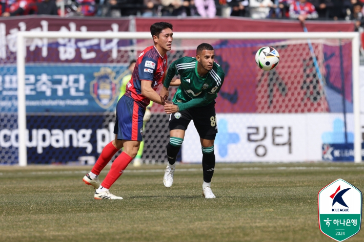전북 현대 비니시우스. 한국프로축구연맹 제공