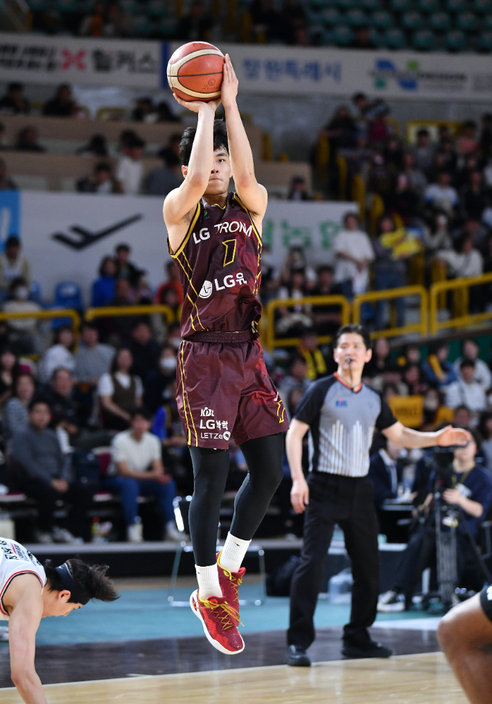 LG 유기상. KBL 제공