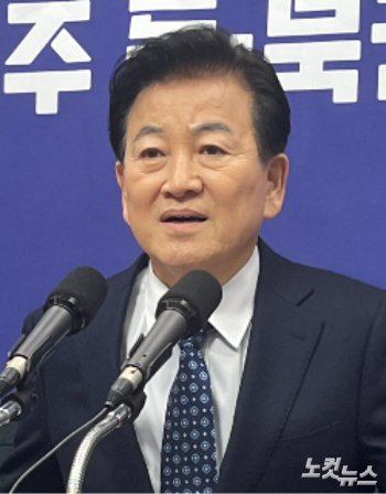 더불어민주당 정동영 전주병 예비후보. 남승현 기자