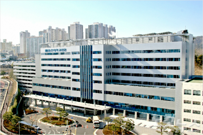 울산광역시 동구에 위치한 울산대학교병원 전경. 울산대병원 제공 