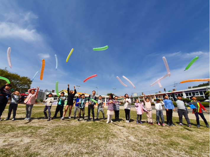 작은학교 살리기 사업을 추진한 의령 대의초. 경남교육청 제공