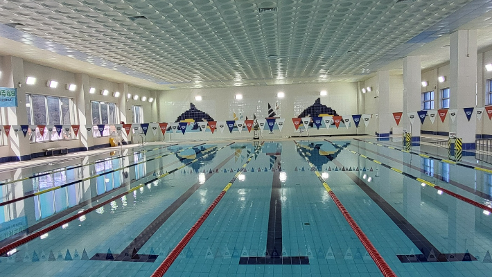 전남 여수 망마수영장. 여수시도시관리공단 제공